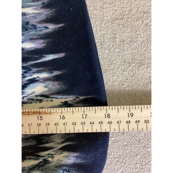 Banana Republic hobo bag Water Color fabric and Leather top handle tote EUC - Picture 6 of 8